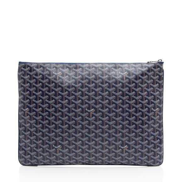 Goyard Goyardine Canvas Senat GM Pouch - Picture 3 of 8